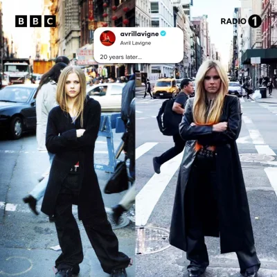 pieczarrra - Kiedy Avril wydała swój debiutancki album tak dawno, że teraz zamiast oc...