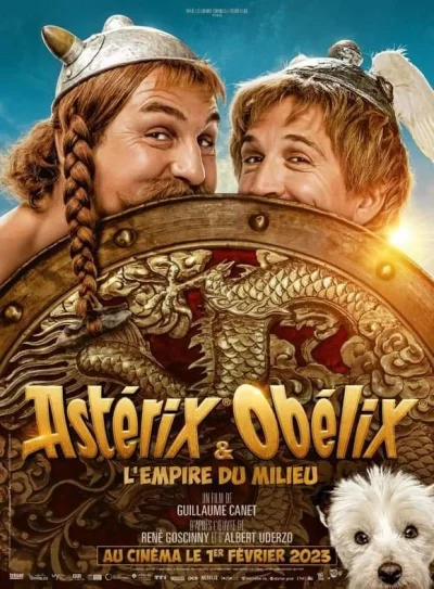 rales - Asterix i Obelix w Chinach.
Premiera w lutym 2023
#plakatyfilmowe #film #aste...