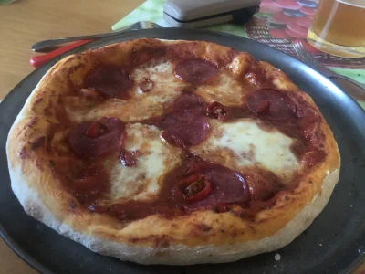 WaranKojtyla - Tort z salami do oceny xD
#pizza #gotujzwykopem