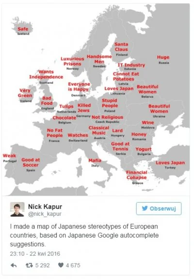 mietek79 - > Japońskie stereotypy o Europie:
@Nupharizar: Brakuje ramki wyjaśniające...