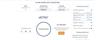 ReevoX - @Kierownik_sokopoju: UPC na telefonie wifi leci jakoś od 150mb/s do 240 mb/s...