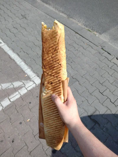 krucjan - Ale bydlak za 25zeta na Rapackiego.
#szczecin #kebab #jedzzwykopem #foodpor...