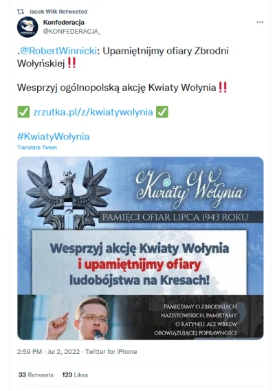 Lukardio - @dzangyl: konfa grzeje Wołyń