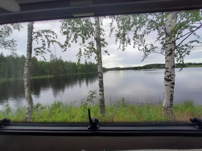 KrolOkon - Widok z okna (｡◕‿‿◕｡)
#podroze #finlandia