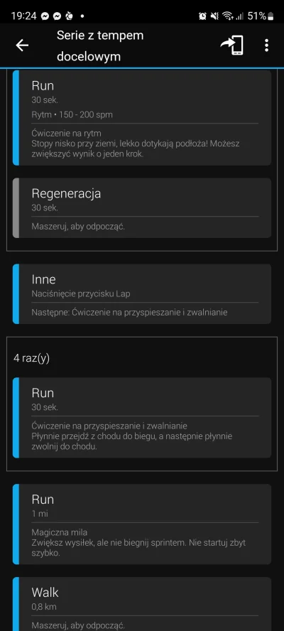 fortySeven - Jak wykonywać tą część przyspiesz/zwolnij? Przez 15 sekund powoli przysp...