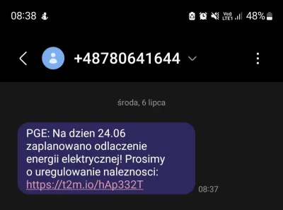 Ebriel - Taki tam #scam z rana dostałem. Nawet daty im się nie chciało zmienić.