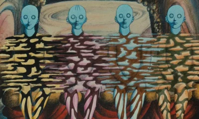 myrmekochoria - Scena medytacji z Fantastycznej Planety, 1972. Wspaniała animacja z k...