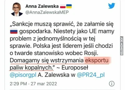 hopex - @zmij666: polonistka polonistką ale żeby nie odróżniać import od eksportu?