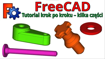 InzynierProgramista - FreeCAD - tutorial modelowania części wieszaka: ramię, trzpień,...