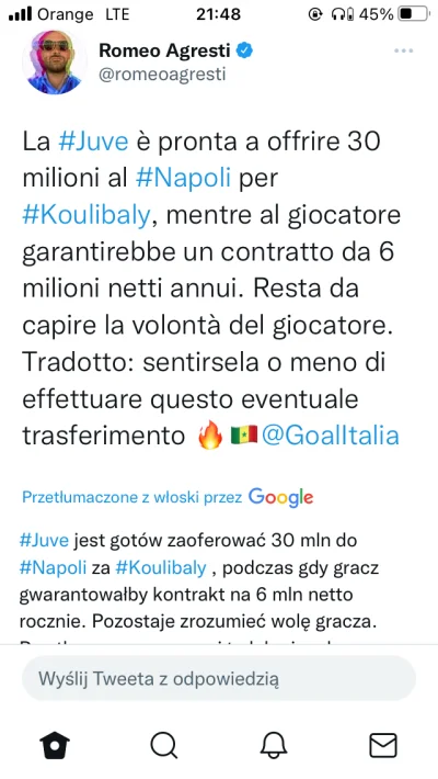 realbs - Pogba, Di Maria, Zaniolo, Koulibaly może Molina

Jedno z najlepszych okien...