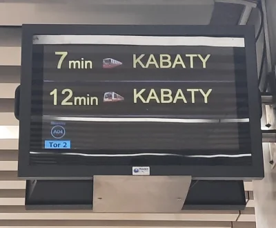 shudini - Kurcze, wiedzieliście że na wyświetlaczach w metrze jest infografika jaki r...