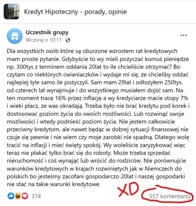 mickpl - Ale ktoś gównoburzę wywołał na grupce z kredytami. Pod spodem masa takich dy...