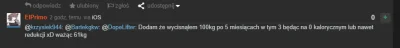 Defined - @ElPrimo: 
 Do 100 brakuje mi 5kg