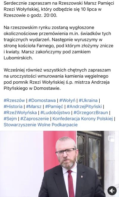 panczekolady - @SOLDIEROFFROGTAN: Dla Konfederacji ważniejszy jest Wołyń.