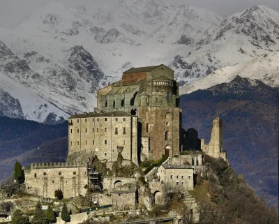 cheeseandonion - >Sacra di San Michele X-XI century, Piedmont (northwestern Italy) It...