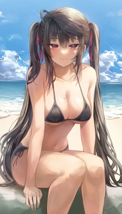 mesugaki - #anime #randomanimeshit #originalcharacter #priitehari #swimsuit