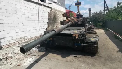 Mikuuuus - > Hostomel. Zniszczony ukraiński T-64

Filmik autorstwa @Sweet-Jesus 

...