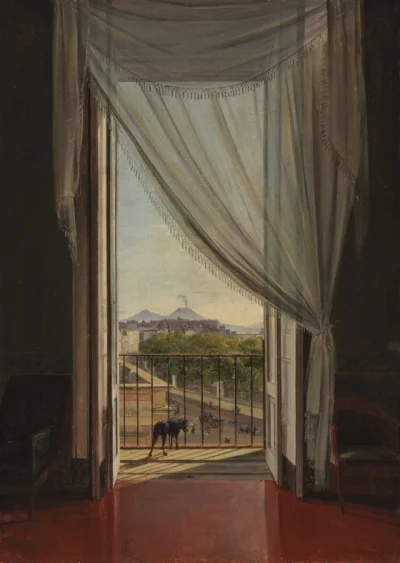 dhaulagiri - Franz Ludwig Catel
Widok Neapolu przez okno


#sztuka #art #obrazy #mala...