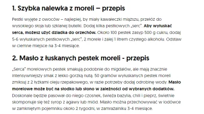 teh_m - Mamy w domu ~50 kg moreli i szukam jakichś przepisów. Trafiłem na poniższe i ...