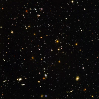 lewymaro - @sharkulec: to jest Hubble Ultra Deep Field, 1mm² z odległości 1 metra, to...