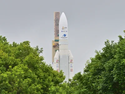 F_Ogot - Pół roku temu obserwowałem jak rakieta Ariane V z Teleskopem Jamesa Webba op...
