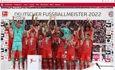 pawel86 - Oficjalna strona FC Bayern München.
Pierwsza drużyna.
opis odnośnika

G...