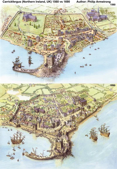 Nupharizar - Miasto Carrickfergus w Irlandii Północnej w latach 1560, oraz 1690.

Z...