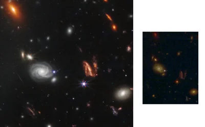4pietrowydrapaczchmur - Szybkie porównanie fragmentu zdjęcia Webb VS Hubble