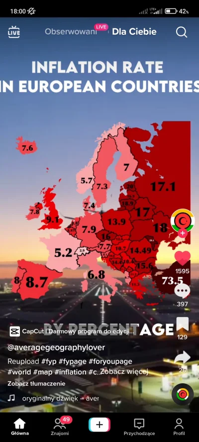 kwiatekelo - "inflacja to wina PiSu" XDDDDDD 
Może ta mapka przemówi do was, dzieciac...