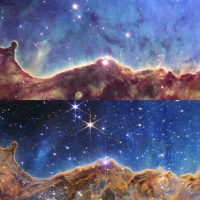embrion - #ciekawostki #kosmos #astronomia #nasa #technologia
Porównanie obrazu z te...