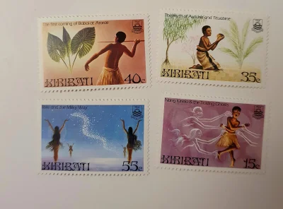 Mortadelajestkluczem - Tak jakoś z rok temu wrzucałem znaczki z wierzeniami z Kiribat...