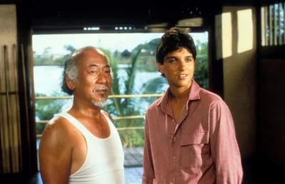 sirblumental - @sirblumental: vs 52-letni Pat Morita (w chwili nagrywania Karate Kid)