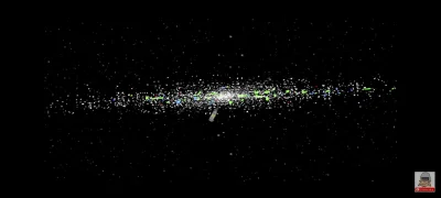 Pesa_elf - Naukowcy pokazali zbliżenie na jedną z galaktyk, hipotetycznie mogą się ta...