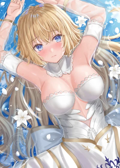 Saint_Louis - #randomanimeshit #anime #fategrandorder #jeannedarc #pixiv #