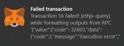 Person96 - Cześć,
Wyskakuje mi taki błąd podczas transakcji na portfelu metamask
Na...