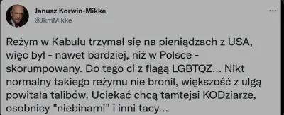 biliard - Identycznie bronił islamskich talibów, gdy mordowali cywilów. Niech ktoś w ...