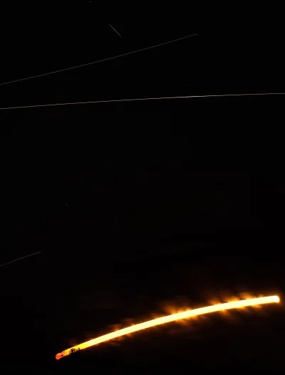 g500 - Fotka robiona ponad 3h 
Wschód księżyca + samolot + parę gwiazdek 

SPOILER

S...