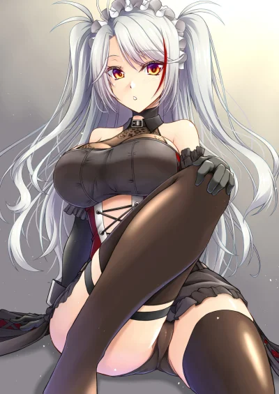 mesugaki - #anime #randomanimeshit #azurlane #prinzeugen #zakolanowkianime #maid