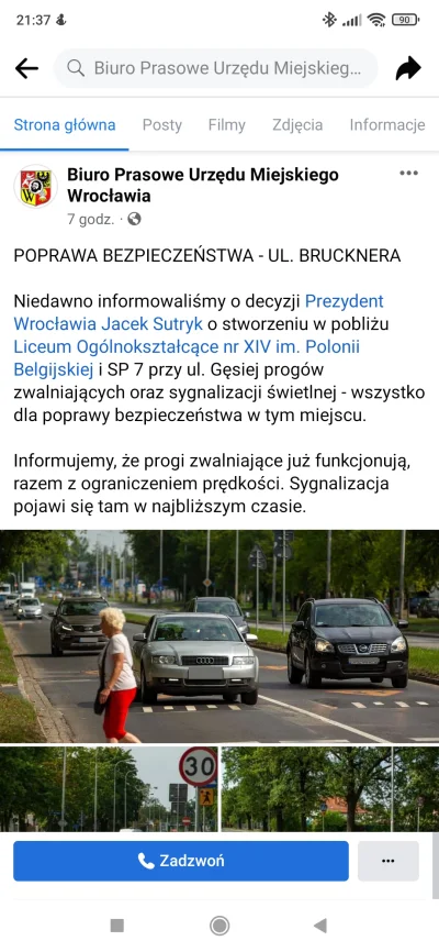 Marczeslaw - #wroclaw
I warto było zapieprzać po 80km/h bo dwupasmówka? 
Dziękuję wsz...