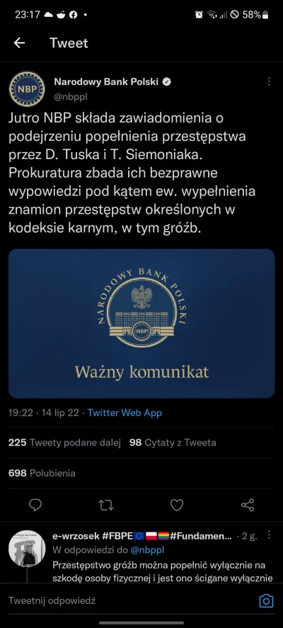 KranikSpolski - Gdzie ja #!$%@? żyje 

#inflacja #bekazpisu #nbp