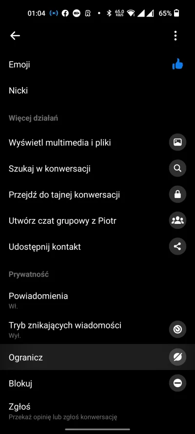 ZwyklySzaryWykopek - @Moseva: Da się zrobić. Trzeba kliknąć ikonę "i" w prawym górnym...