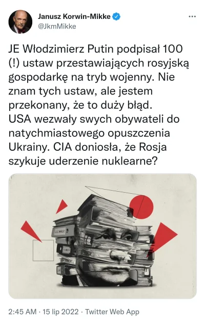 EntropyVirus - Korwin sieje niepewność i straszy możliwym atakiem nuklearnym(możliwym...