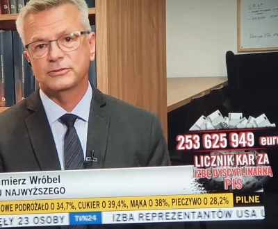 jaroty - Na TVN24 dali taki jebitny licznik, który co sekundę rośnie i pokazuje, ile ...