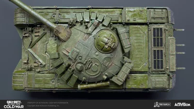 GerardzLibii - @Piastan: raczej nie, tutaj akurat z CoDa model czołgu T-72 ale widać ...