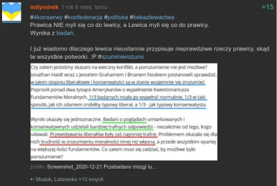 milymirek - @Vanderbright: Klasycznie

Prawica NIE myli się co do lewicy, a Lewica ...