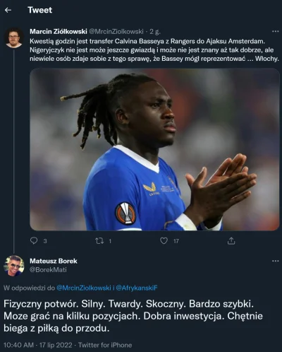 Zdziszko - Boras wymienił kilka cech jakie powinien mieć piłkarz i już ekspert od lig...