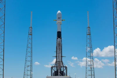 yolantarutowicz - Zaraz rakieta nośna Falcon 9 firmy SpaceX po raz pięćdziesiąty pier...