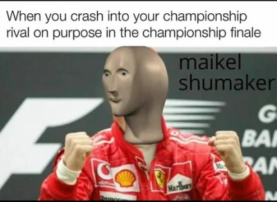 R.....8 - #f1 #f1memy #cenzoschumacher