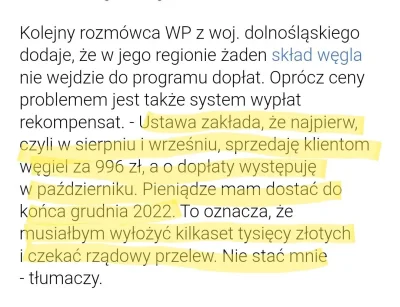 venividi - Te dopłaty węglowe to jest #!$%@? majstersztyk. O zwrot dopominać się mają...