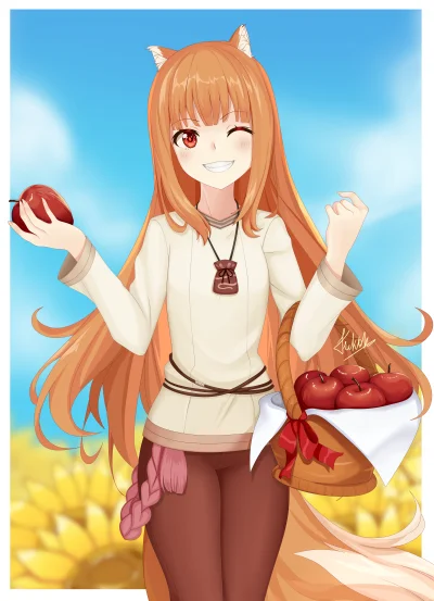 LatajacaPapryka512 - #randomanimeshit #anime #spiceandwolf #holo #kemonomimi #okamimi